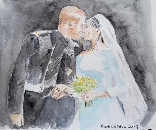 Harry and Meghan<BR>7x5½<BR>$25