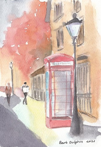 Telephone Booth <BR>5x8 <BR>$25