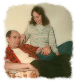 Barb at 14 with her dad