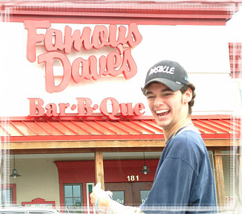 Miquel at Famous Daves