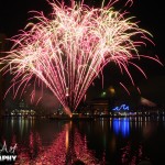 Baltimore harbor fireworks