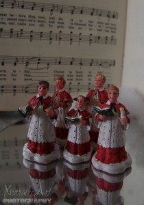 Choir in the Christmas Village